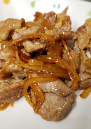 簡単!豚こましょうが焼き-レシピのメイン写真