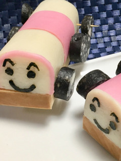 作ろう!簡単食べる電車!子供でも作れます-レシピのメイン写真