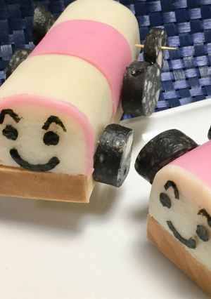 作ろう！簡単食べる電車！子供でも作れます-レシピのメイン写真