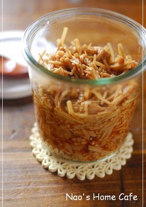 生姜醤油なめ茸-レシピのメイン写真