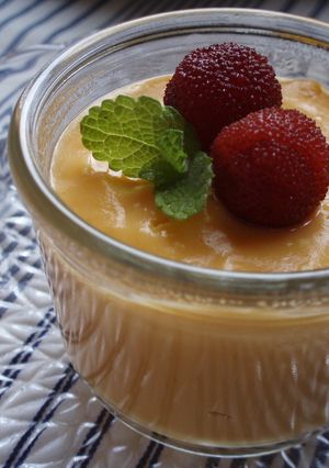 充実野菜でババロア風（ゼラチン不使用）-レシピのメイン写真