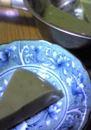 黙々と喰え！鍋羊羹[茶]（糖質8.4g）-レシピのメイン写真