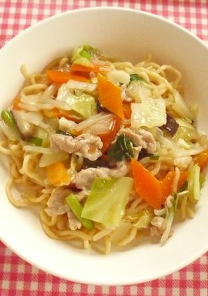 あんかけ焼きそば・保育園給食-レシピのメイン写真