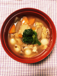 白玉餅入り★けんちん汁♪♪-レシピのメイン写真