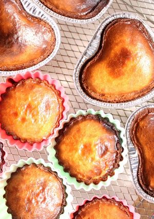 ホワイトデー☆にリコッタでチーズケーキ-レシピのメイン写真