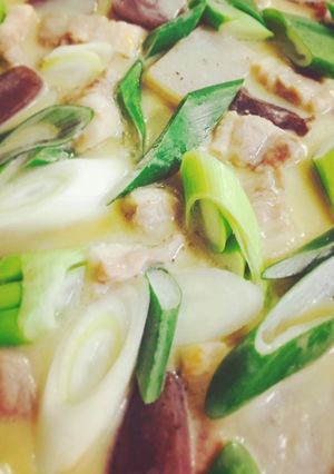 ホットプレートでも出来る豚バラ土手煮-レシピのメイン写真