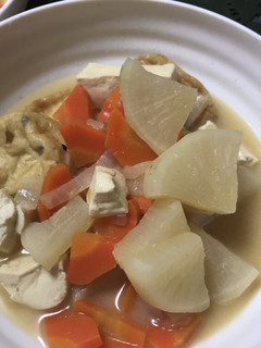 豆腐と大根の味噌煮-レシピのメイン写真
