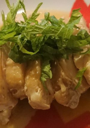 湯煎で鶏照り-レシピのメイン写真
