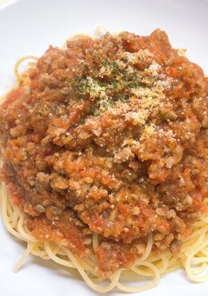 パスタやドリアに!【自家製】ミートソース-レシピのメイン写真