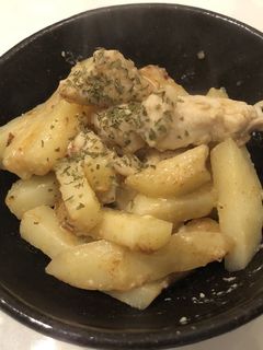 ジャガイモと鶏胸肉の明太マヨソテー☆-レシピのメイン写真