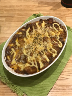 カレーの余りでドリア-レシピのメイン写真