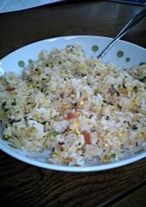 お家で激安☆梅しそチャーハン-レシピのメイン写真