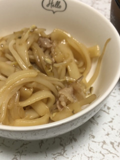 やきうどん 豚丼ソースで-レシピのメイン写真