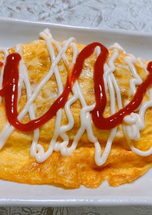 納豆オムレツ-レシピのメイン写真