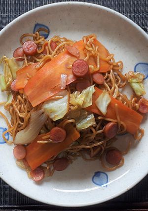 僕のレンチン☆ランチ ~やきそば~-レシピのメイン写真