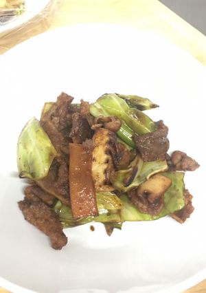 牛肉と筍の甘味噌炒め（回鍋肉風）-レシピのメイン写真
