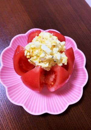 まるごと！タルタルトマトサラダ-レシピのメイン写真