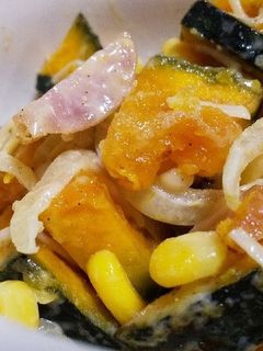 甘味が癖になる♪かぼちゃのサラダ☆-レシピのメイン写真