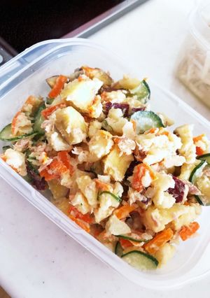 レンジで作るポテトサラダ-レシピのメイン写真