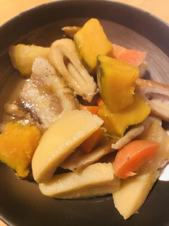 お総菜●ちくわと根菜&南瓜のあまから煮-レシピのメイン写真