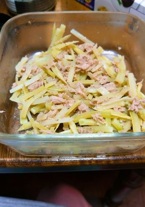 ブロッコリーの茎のツナ塩炒め-レシピのメイン写真