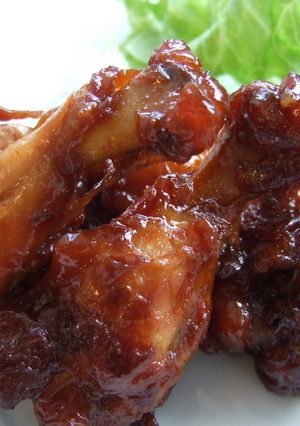 お肉が崩れる程柔らか～！鶏マーマレード煮-レシピのメイン写真
