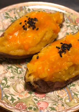 皮ごとスイートポテト-レシピのメイン写真
