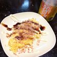 卵だけでつまみ!肉なしとん平焼き