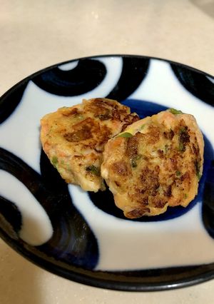 鶏ムネ肉のフワッとタタキバーグ-レシピのメイン写真