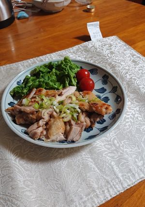 美味しかった揚げないで作る油淋鶏です-レシピのメイン写真
