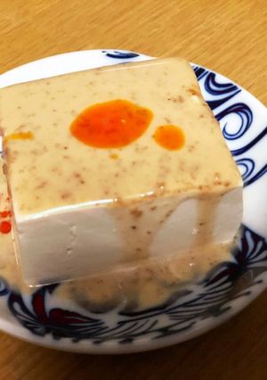 あ~ら美味しい！ラー油ゴマだれ冷奴-レシピのメイン写真