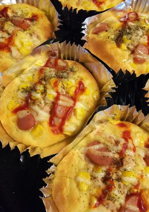 家にあるもので簡単に惣菜パン♪ૢ-レシピのメイン写真
