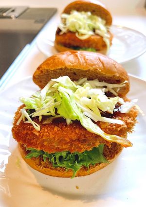 超簡単！コロッケバーガー-レシピのメイン写真