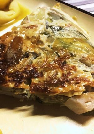 何でも野菜とフライパンで簡単和風キッシュ-レシピのメイン写真