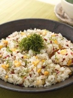 和風梅チャーハン-レシピのメイン写真