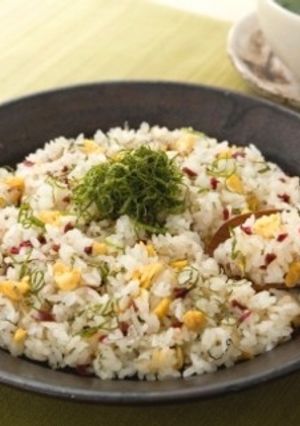 和風梅チャーハン-レシピのメイン写真