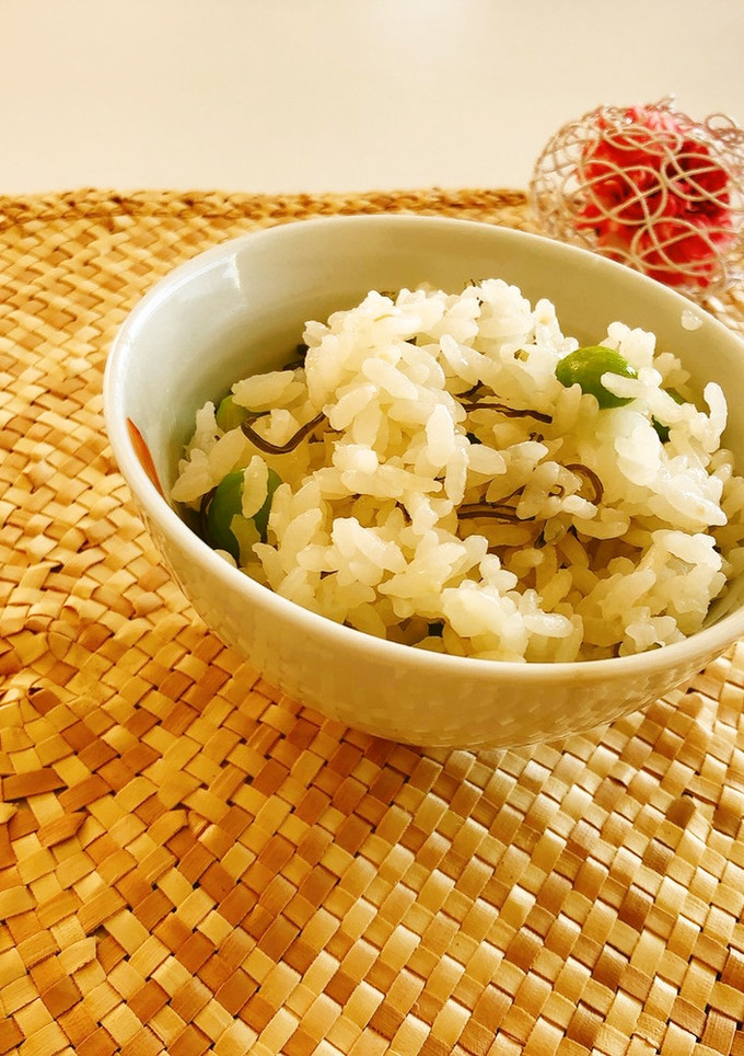 塩糀の枝豆ごはん-レシピのメイン写真