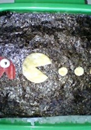 ■パックマンのお弁当■(キャラ弁)-レシピのメイン写真