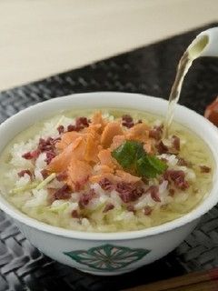 梅鮭茶漬け-レシピのメイン写真