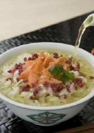 梅鮭茶漬け-レシピのメイン写真