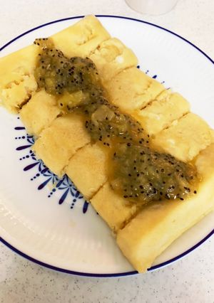 グレープフルーツの蒸しケーキ-レシピのメイン写真