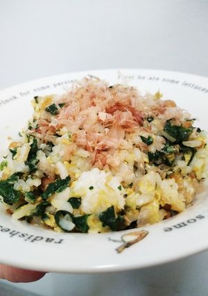 簡単！ランチに〜納豆卵チャーハン！-レシピのメイン写真