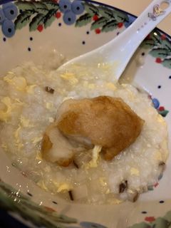 しいたけと卵の中華粥-レシピのメイン写真