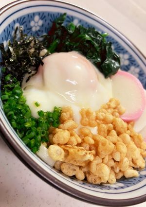 温玉ぶっかけ☆手抜きしたいお昼にピッタリ-レシピのメイン写真