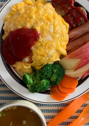 お子様ランチ風ごはん-レシピのメイン写真