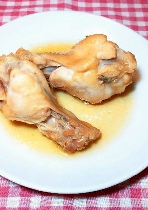 パッククッキング「鶏手羽元のさっぱり煮」-レシピのメイン写真