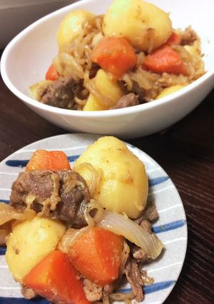失敗なし!市販利用で簡単肉じゃが-レシピのメイン写真