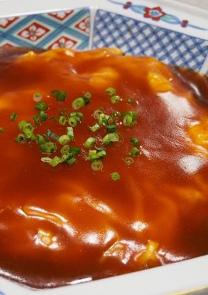 冷凍むきえびでプリプリエビ玉甘酢あんかけ-レシピのメイン写真