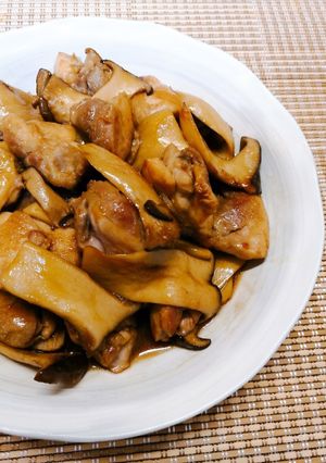 鶏もも肉とエリンギのバター醤油炒め✤-レシピのメイン写真
