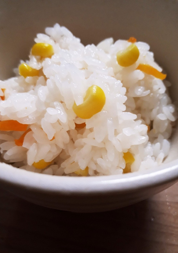 冷凍コーンでとうもろこしご飯☆-レシピのメイン写真